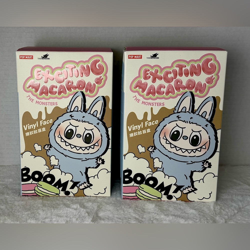 Pop Mart LABUBU - THE MONSTERS - Exciting Macaron - Blind Box (Authentic)